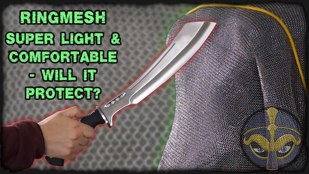 Testing Ultra Light, 'Mythril' Style Maille ("Chainmail") from Ringmesh