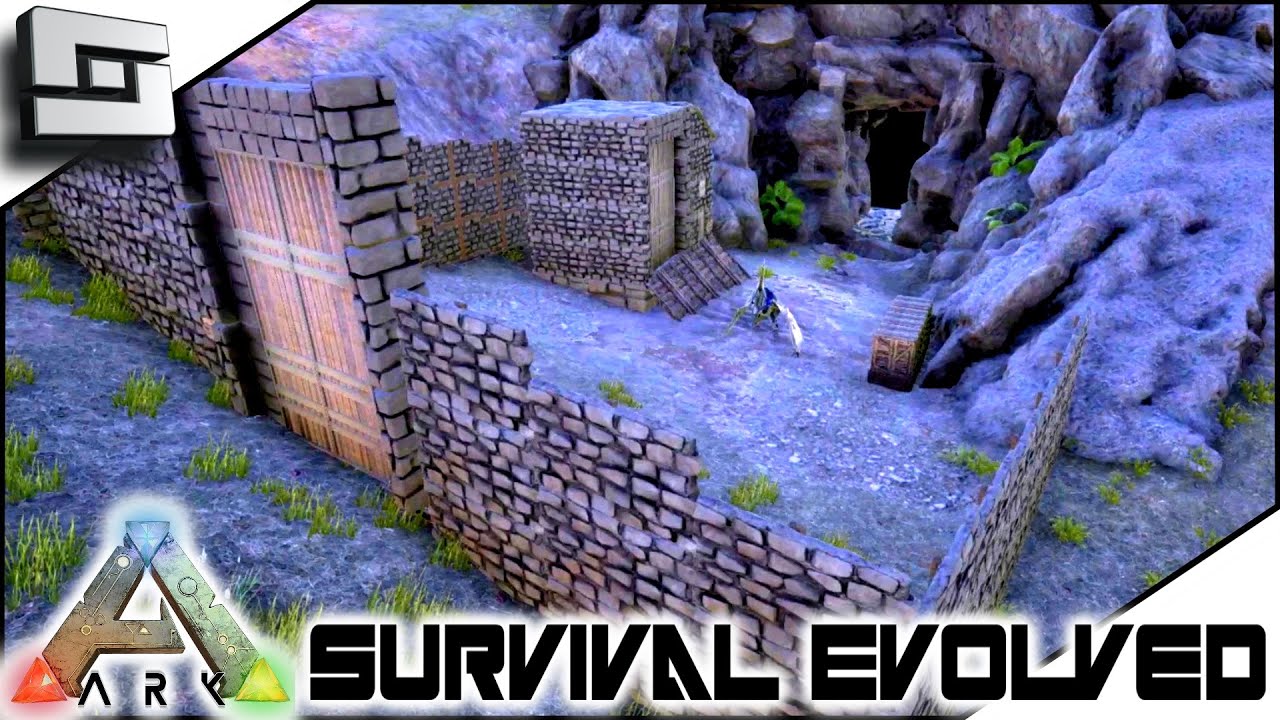 ARK: Survival Evolved - CHITIN CAVE OUTPOST! S3E42 ( Gameplay )