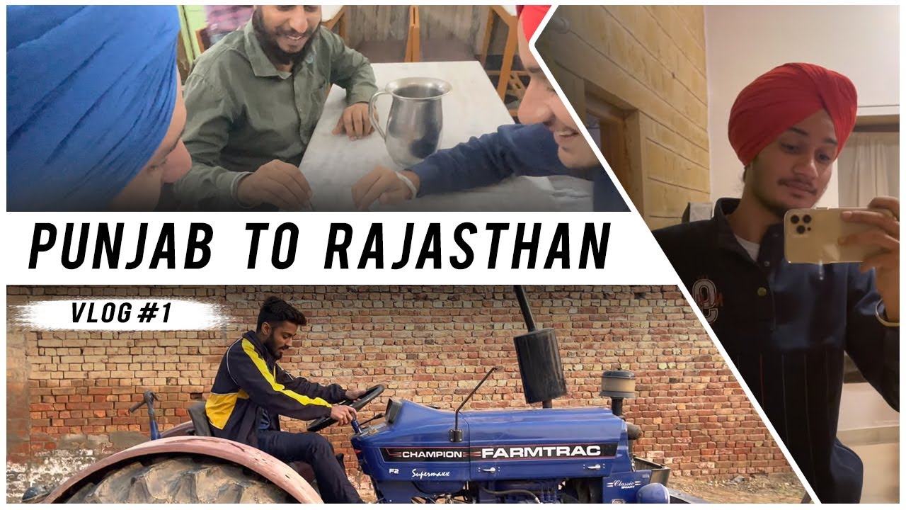 Punjab To Rajasthan Road Trip Of 3000 Kilometers  | Faridkot To Jaisalmer  | #travelwithsidhu