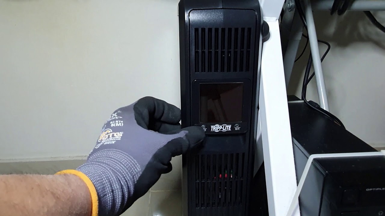 TRIPP-LITE SMX1500LCD Digital UPS System, Test and Installation.