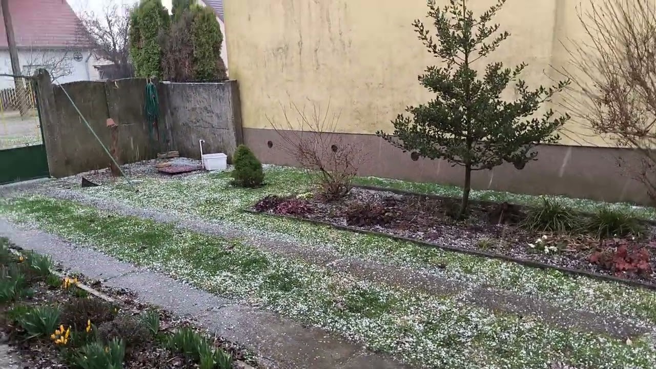 Jégeső Vépen 2026.03.04. 15:00-15:30 között 