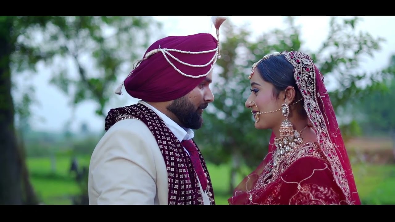 Sanju❤️ kammo wadding highlight by(Shagun studio pinjore _9812899332)