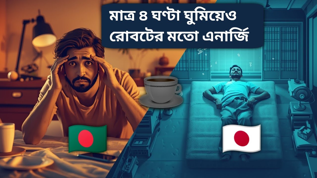 How Japanese People Stay Active with Only 4 Hours of Sleep? | ORBIT'S OF AKIB