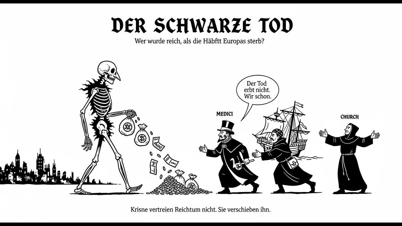 Der Schwarze Tod: Wie eine Pandemie Europas Reichtum neu verteilte