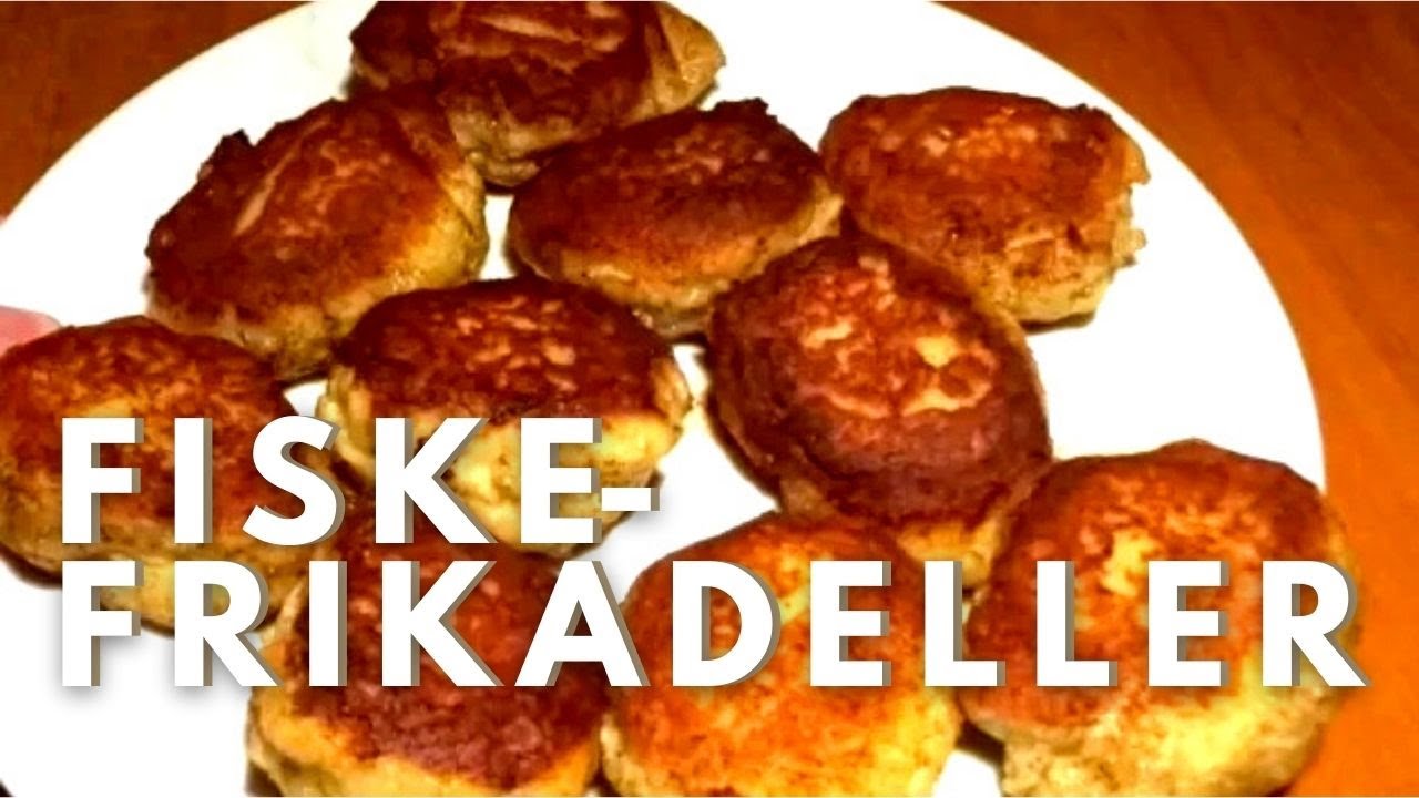 Sprøde fiskefrikadeller af hjemmerørt torskefars - Opskrift # 124
