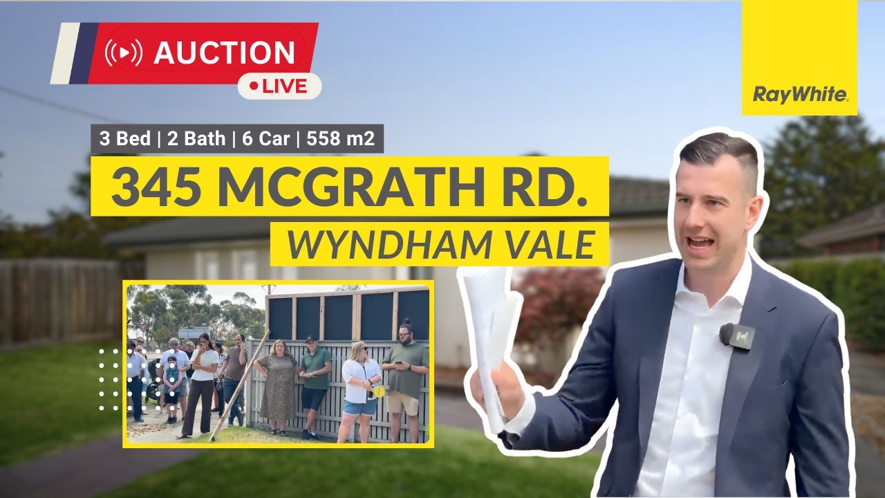 Live Auction @ 345 McGrath Road, Wyndham Vale