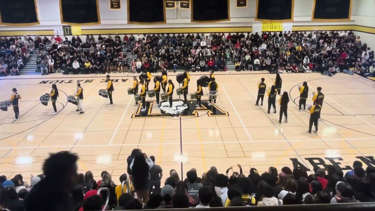 Fall Pep Assembly with Lincoln’s Varsity Drumline