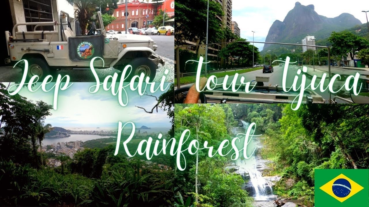 🇧🇷Rio de Janeiro Vlog #85 | Jeep Tour through the Tijuca Forest