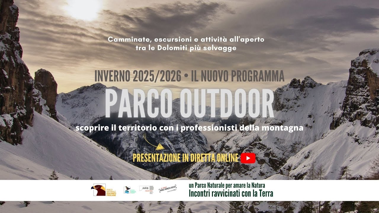 PRESENTAZIONE PROGRAMMA PARCO OUTDOOR INVERNO 2025/2026