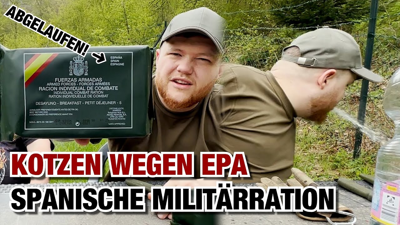 Abgelaufen? Egal rein damit! - Spanisches EPA/MRE
