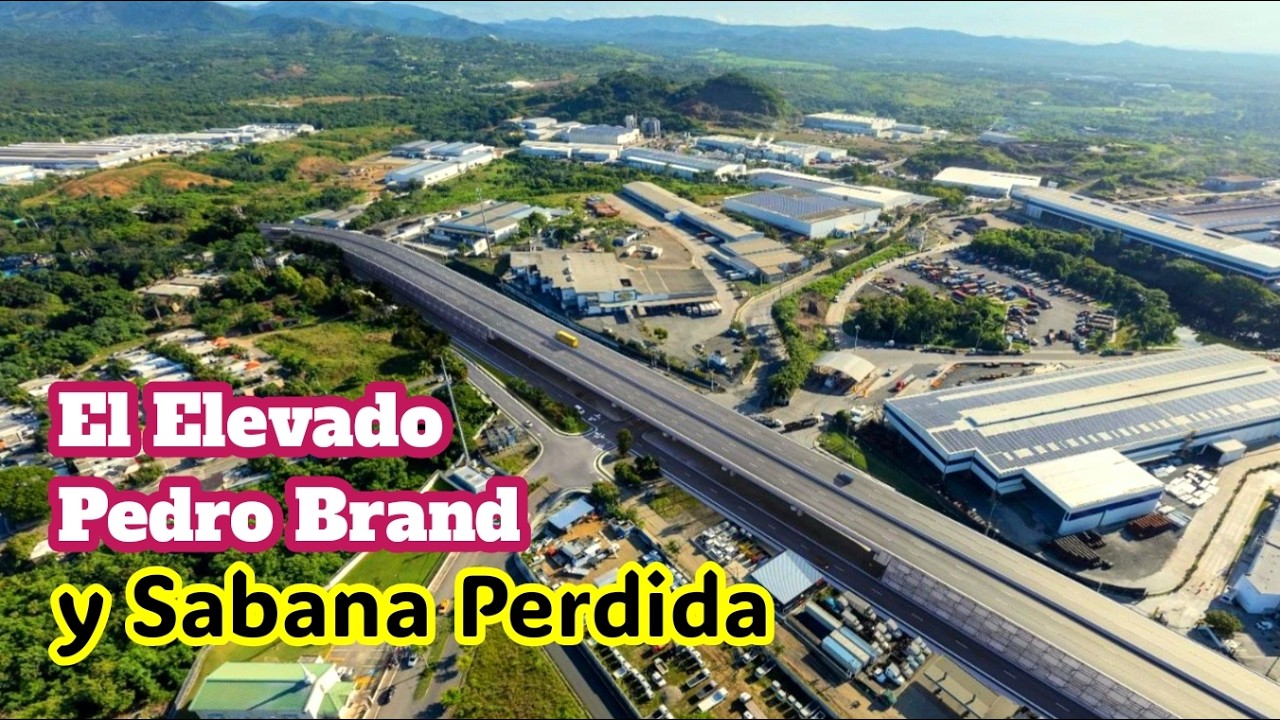 El Nuevo Paso a Desnivel de Sabana Perdida y Camino a la VIctoria, Santo Domingo, RD