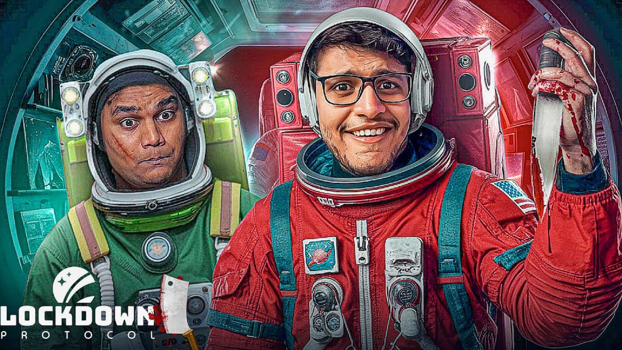 Among Us in 3D is Actually Epic (Lockdown Protocol with @BeastBoyShub @ezsnippat @XyaaLive )
