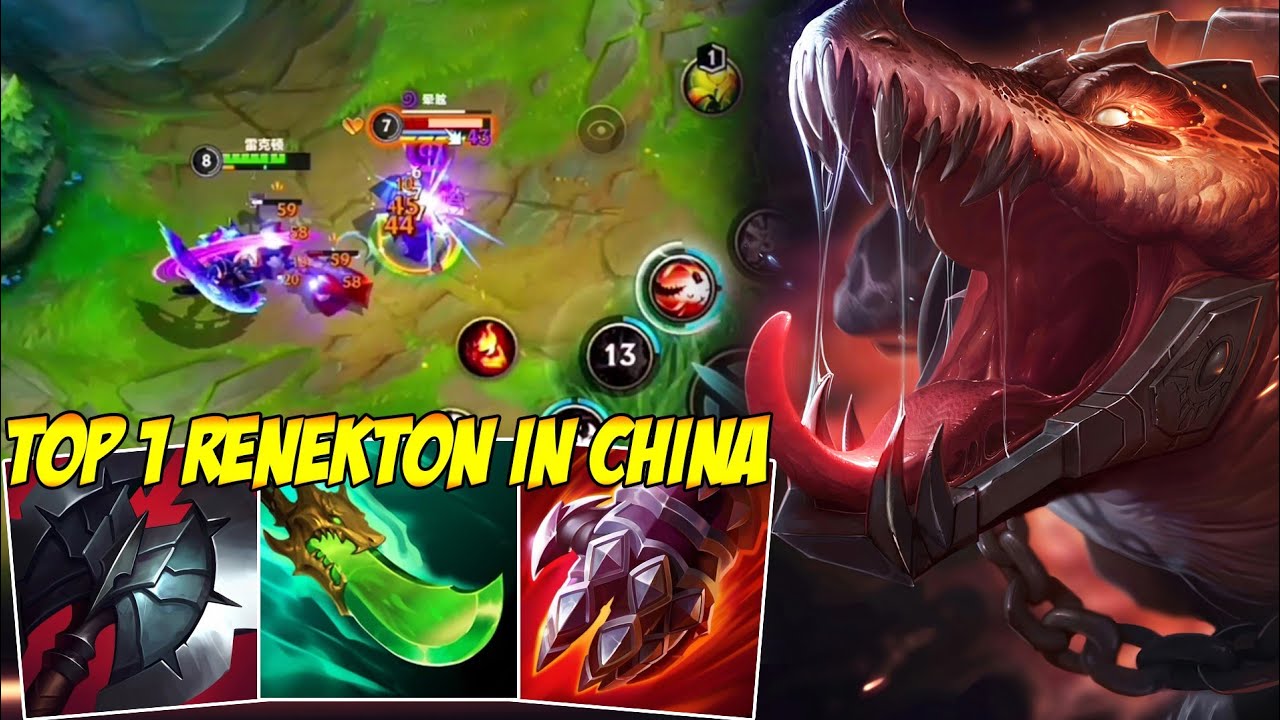 IS RENEKTON BEATS ALL TOPLANERS! - WILD RIFT