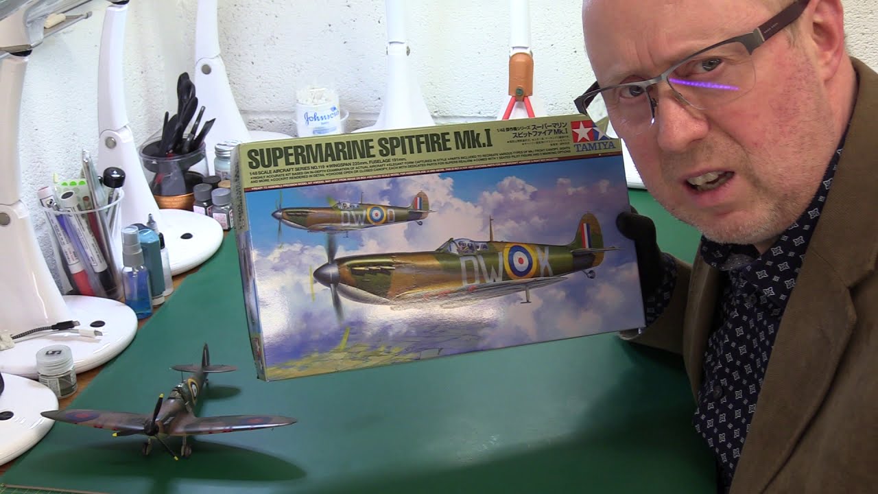 Tamiya 1/48 Spitfire Mk.1 (61119) After-build review