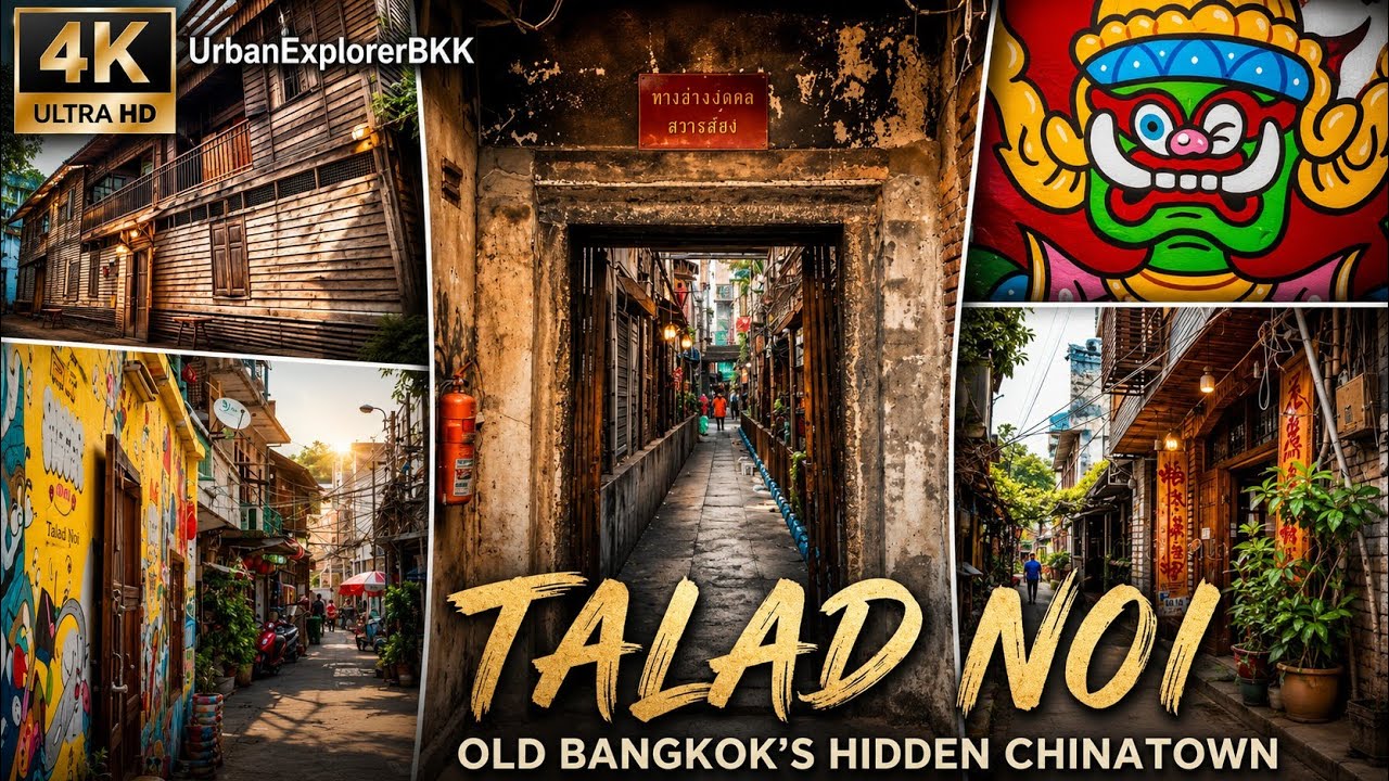 ตลาดน้อย TALAD NOI in BANGKOK'S CHINATOWN | Thailand