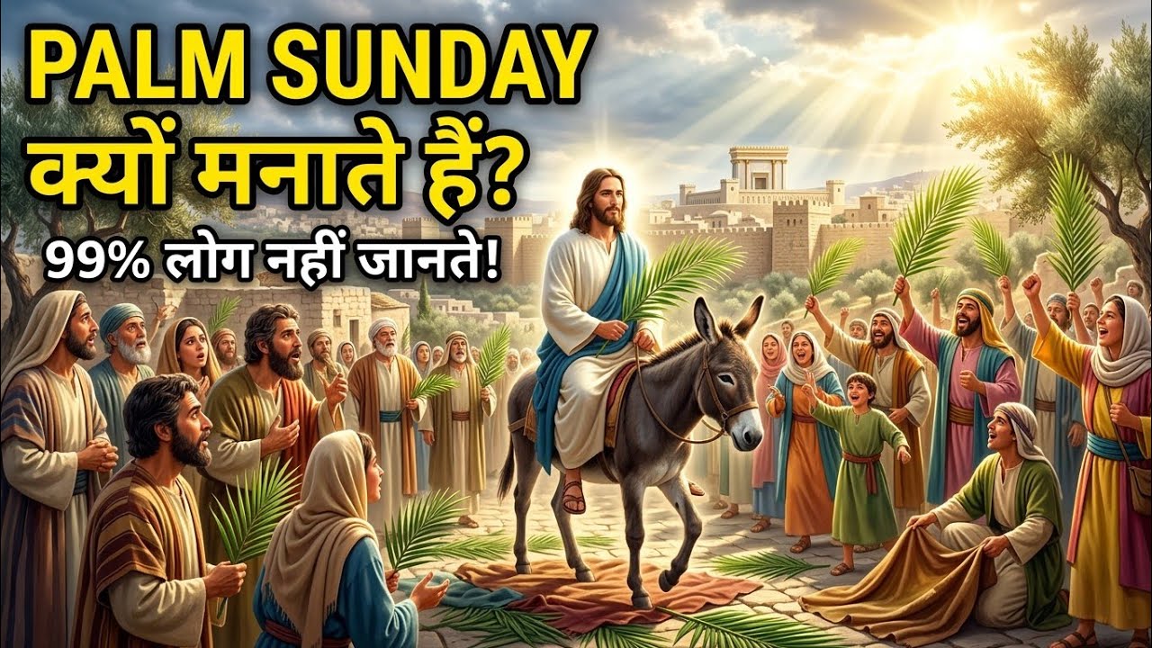गदहे पर सवार Jesus को लोगों ने क्यों स्वागत किया?