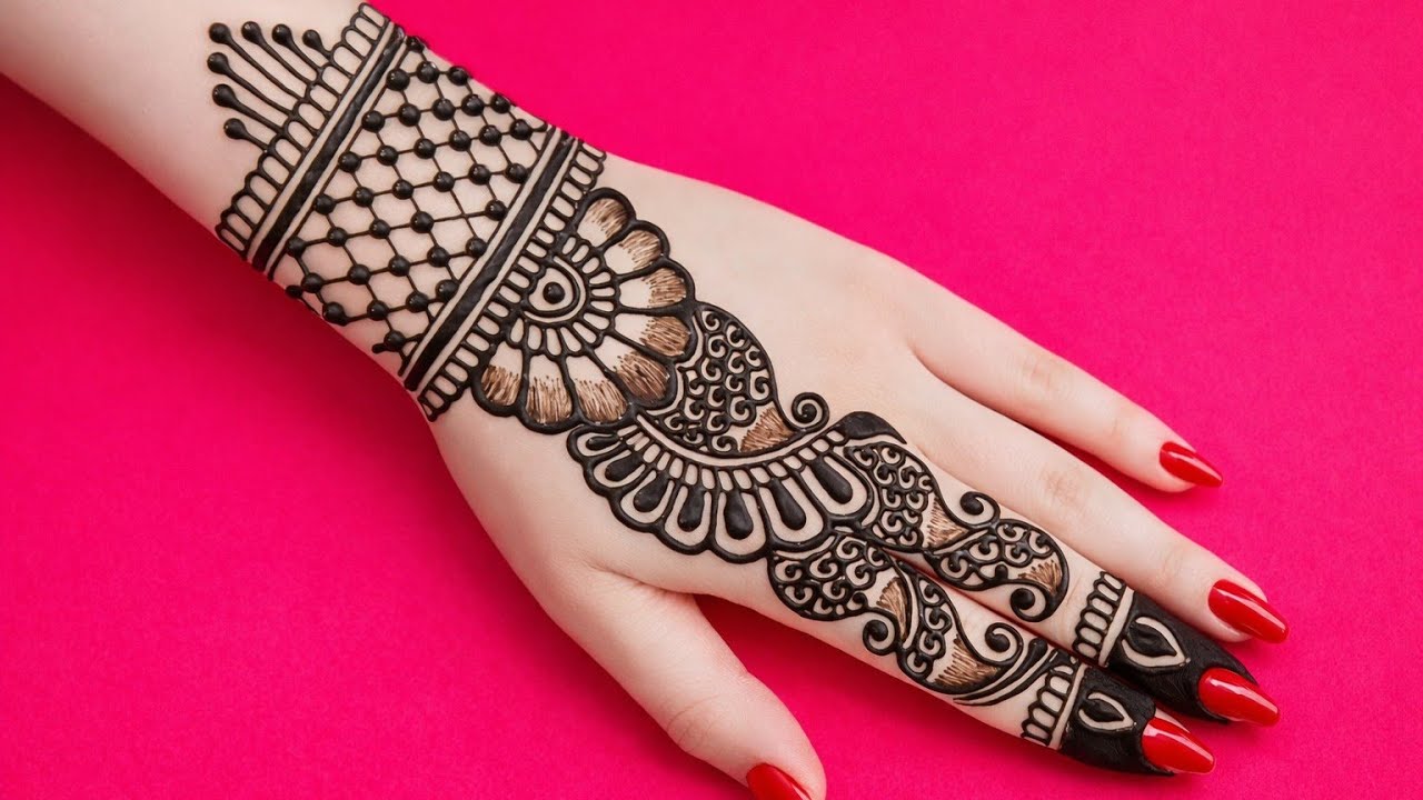 Back Hand Arabic Mehndi design Simple | Mehndi designs Back side full hand | Bridal mehndi 2026