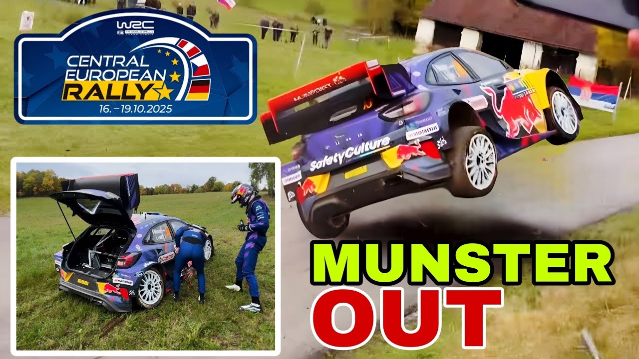FRIDAY MORNING LOOP ● WRC CENTRAL EUROPEAN RALLY 2025 | Crases and mistakes
