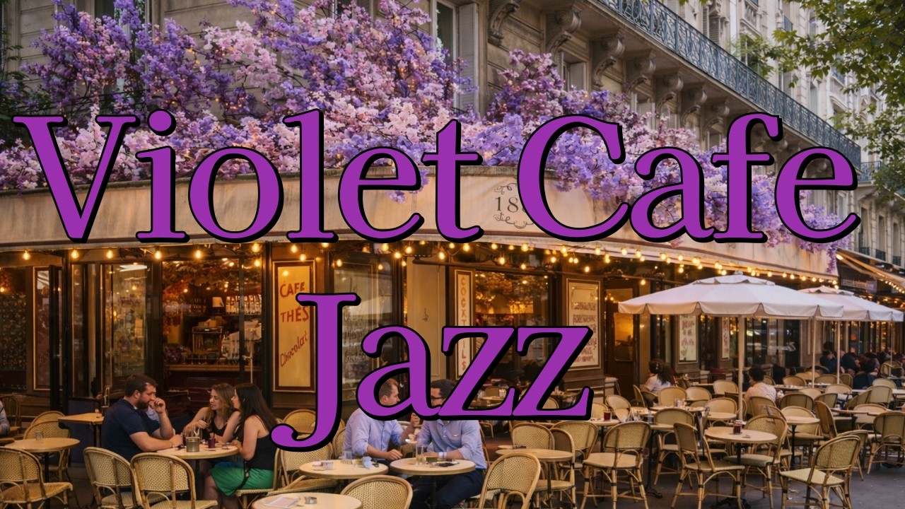 [playlist] 바이올렛 향이 머무는 카페, 은은한 기억처럼 스며드는 재즈 | Jazzselect · Violet Cafe Jazz