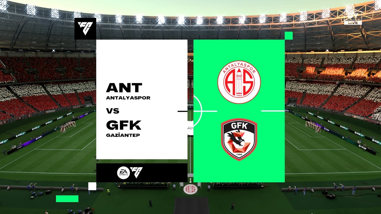 ANTALYASPOR-GAZİANTEP|SÜPERLİG|FC|