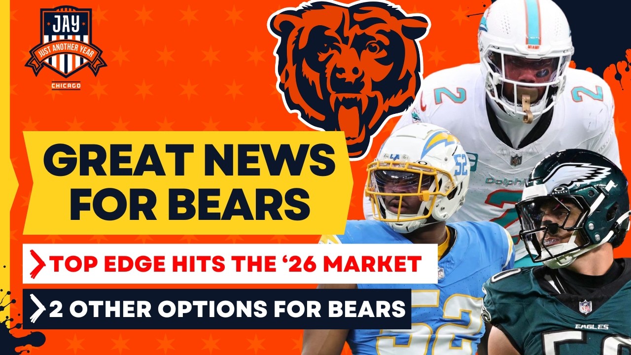 ✅ Bears + Bradley Chubb CAN HAPPEN After Release from Dolphins | 2 More EDGE Targets for Chicago