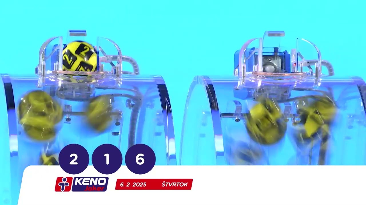 Žrebovanie TIPOS 06. 02. 2025 - KENO 10