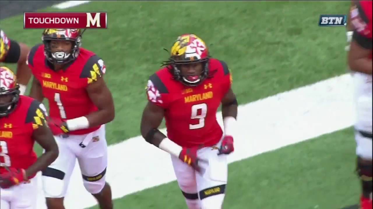 Trey Edmunds Runs in for TD vs. Howard
