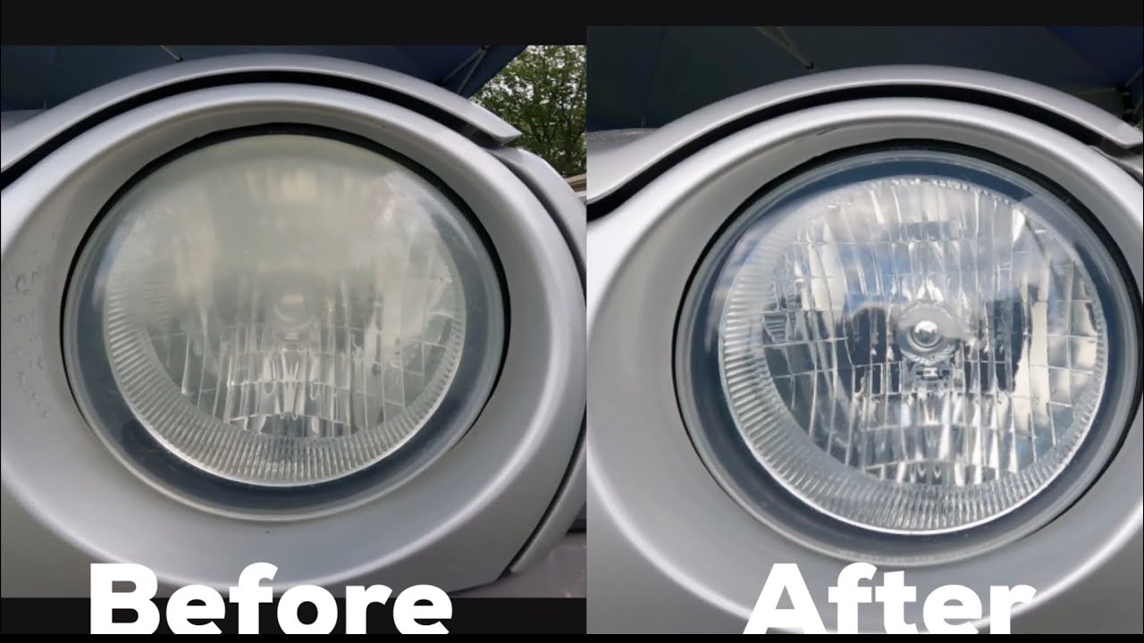Jeep Liberty Project Pt. 2- Headlight Restoration
