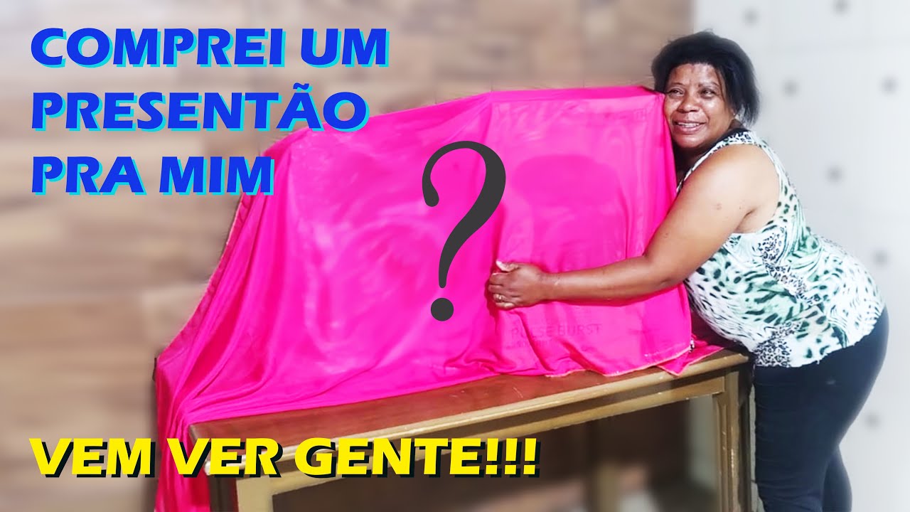 Comprei um presentão pra mim 🎁🥳🎂🎉Vem ver gente!!!