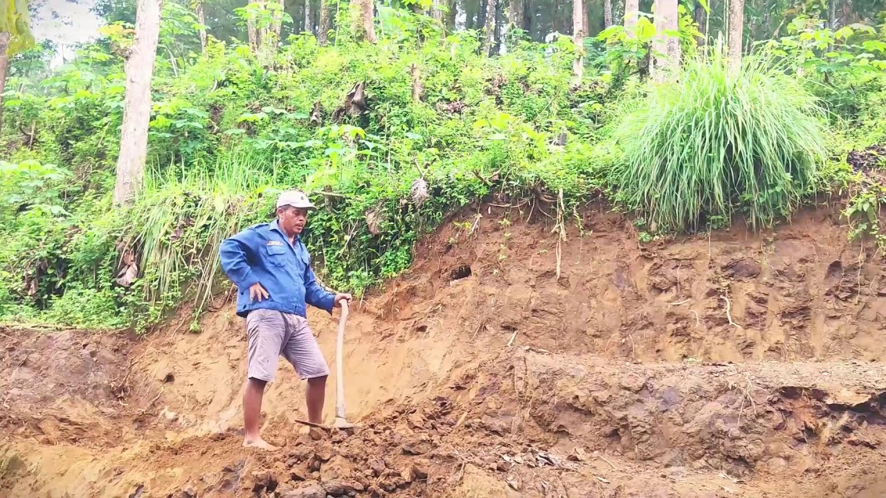 Hard Soil Digging Skills in Village Farming #RuralAgriculture #TraditionalFarming