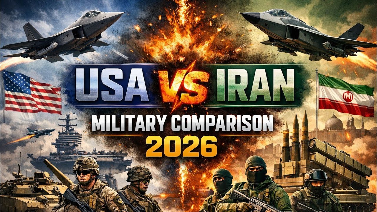 🇺🇸 USA vs Iran Military Power 2026 | Iran vs United States Military Power 2026 Full Comparison