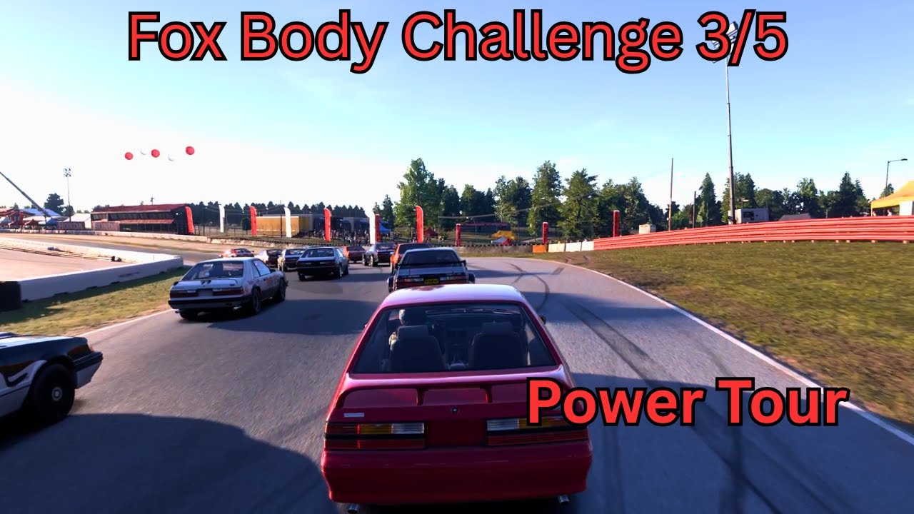 Mid-Ohio Sports Car Course | Fox Body Challenge (3/5) | Moza R3 Gameplay