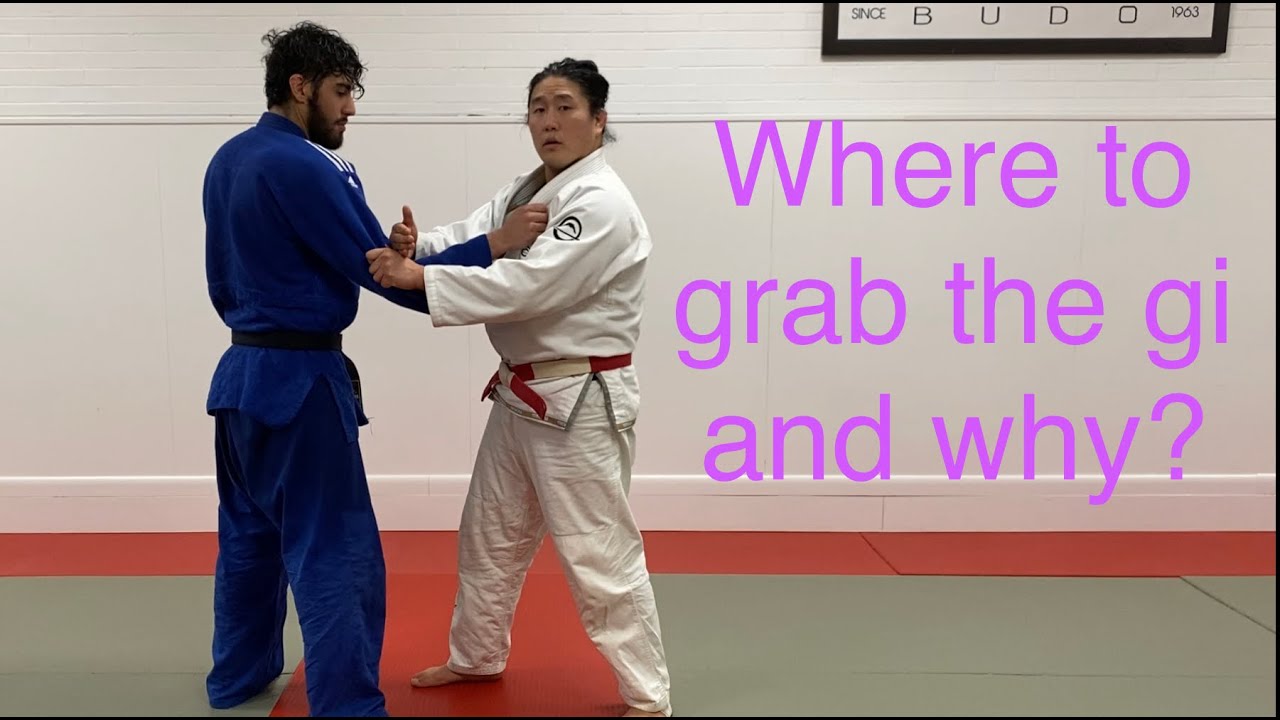 Where to grab the gi in Judo