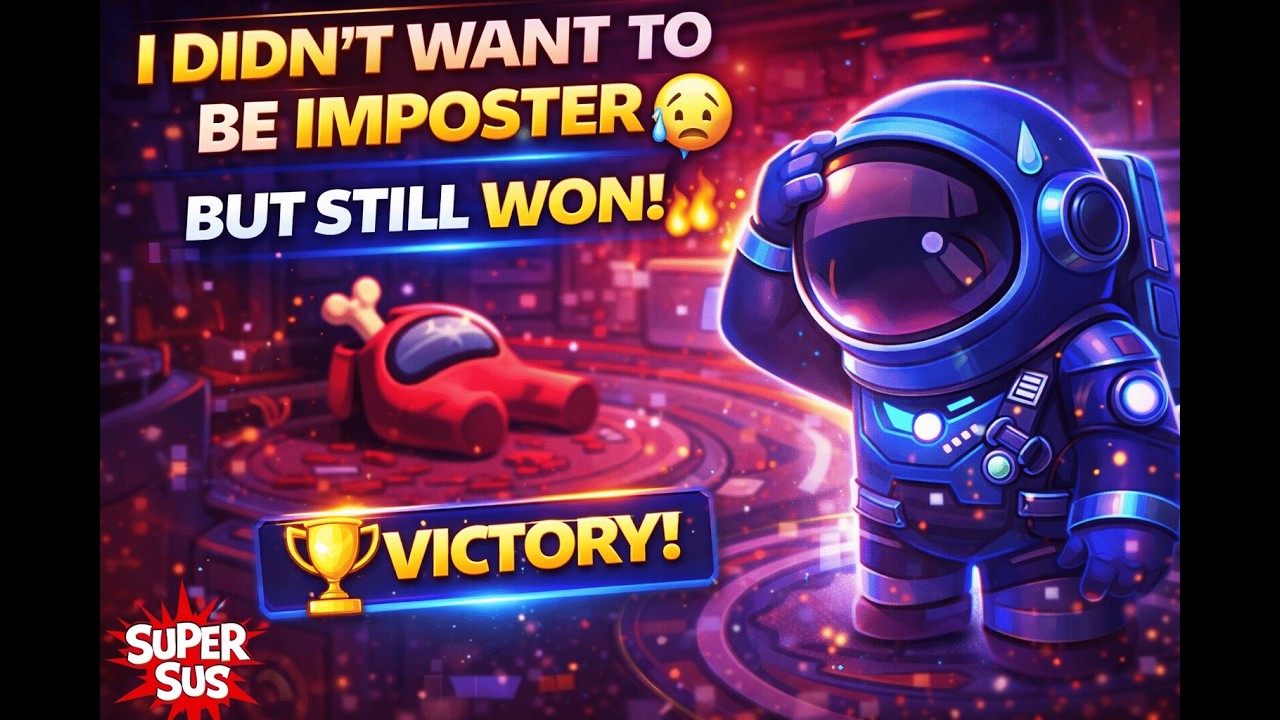 Didn’t Want Imposter Role… But Carried the Game!   #supersus  #imposterwin