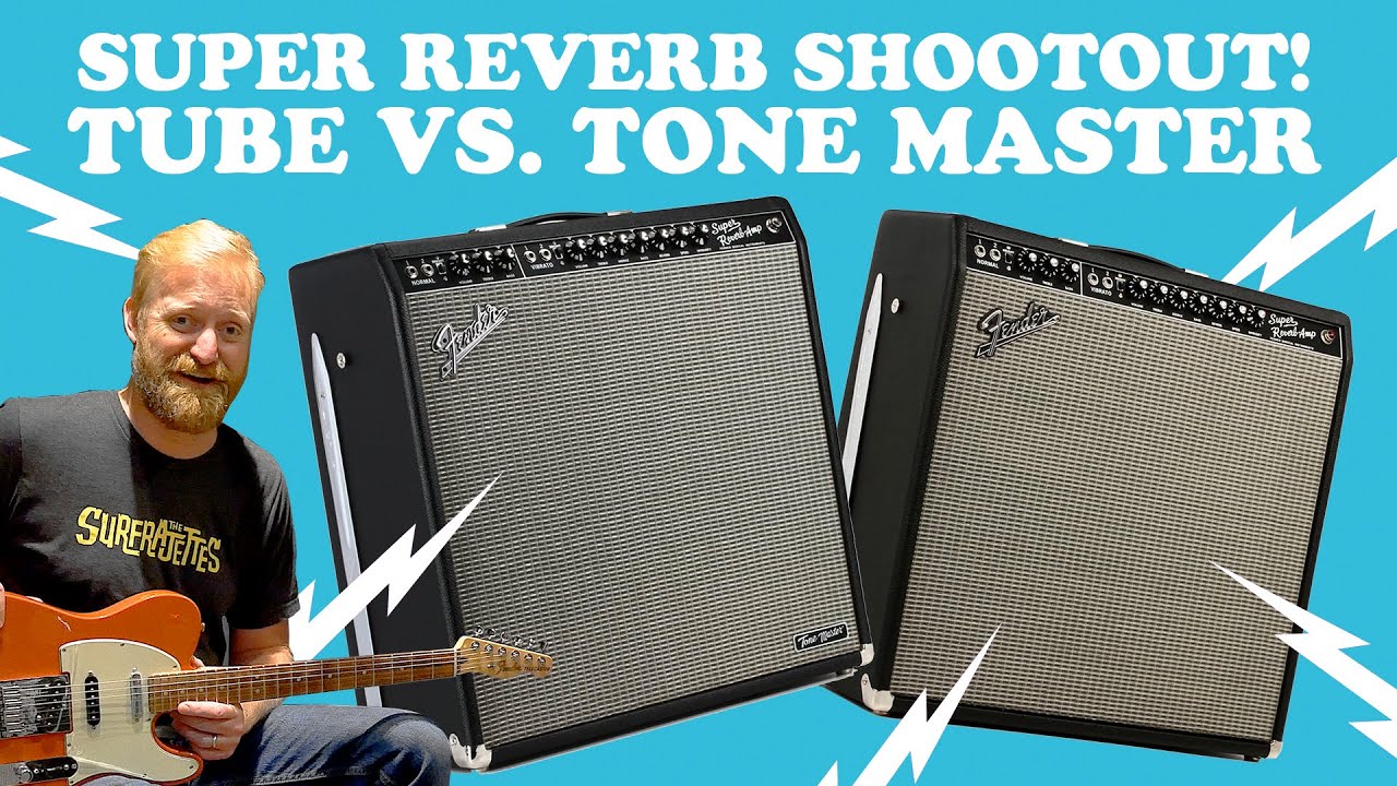 Super Reverb Vs. Super Reverb - Tubes vs. Digital 