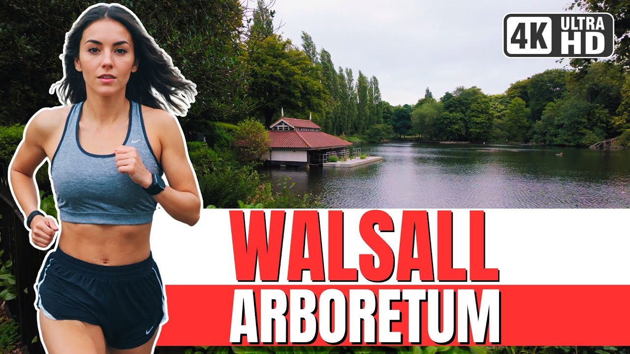 Morning walk in the Arboretum in Walsall | 4K 60FPS ASMR