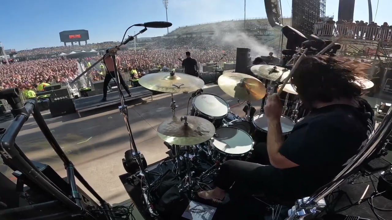 Connor Denis | Beartooth | Sunshine Drum Cam at Sonic Temple