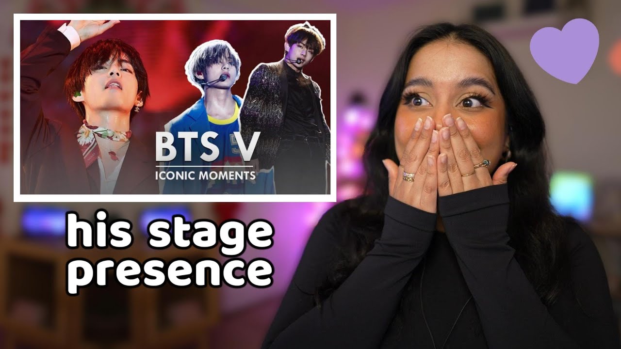 BTS V ICONIC MOMENTS ON STAGE...THOSE FACIAL EXPRESSIONS🔥