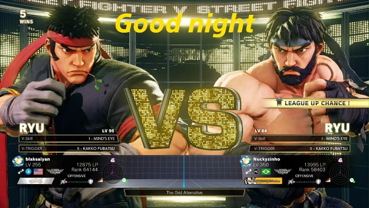 STREET FIGHTER V: blaksaiyan vs Nuckyzinho- night night buddy