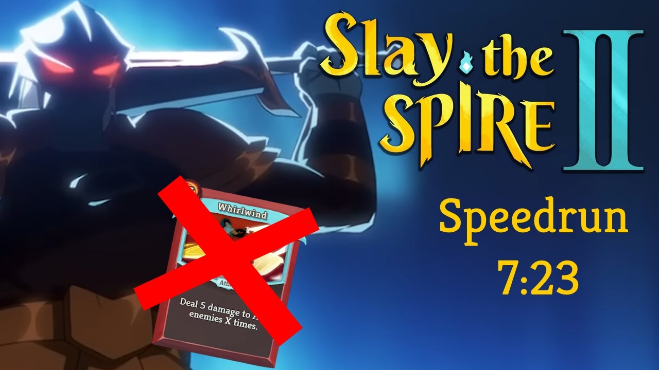 Slay The Spire 2 Ironclad Any% Unseeded Glitchless (V0.98.3) in 7:23