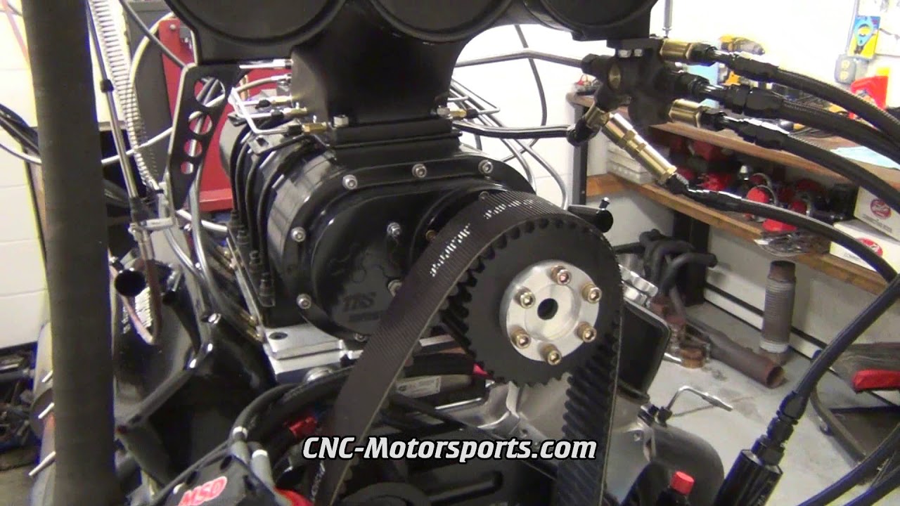 555 Blower Motor with 14/71 Blower Dyno Pull