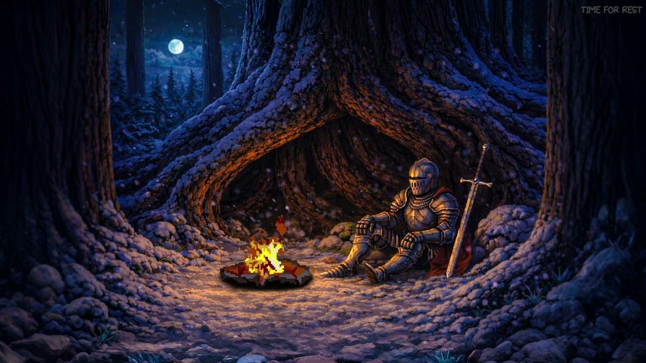 A cold night is coming.. It's time to rest