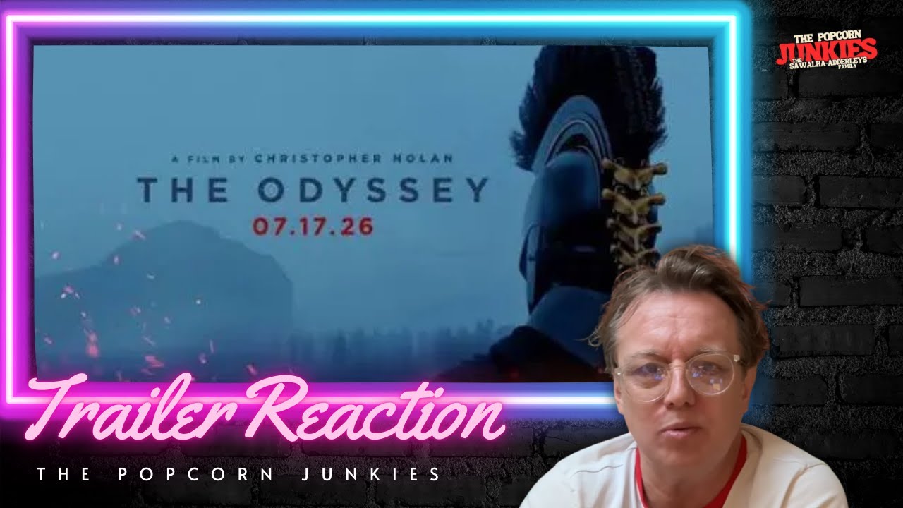 THE ODYSSEY (OFFICIAL TRAILER) - The Popcorn Junkies Reaction