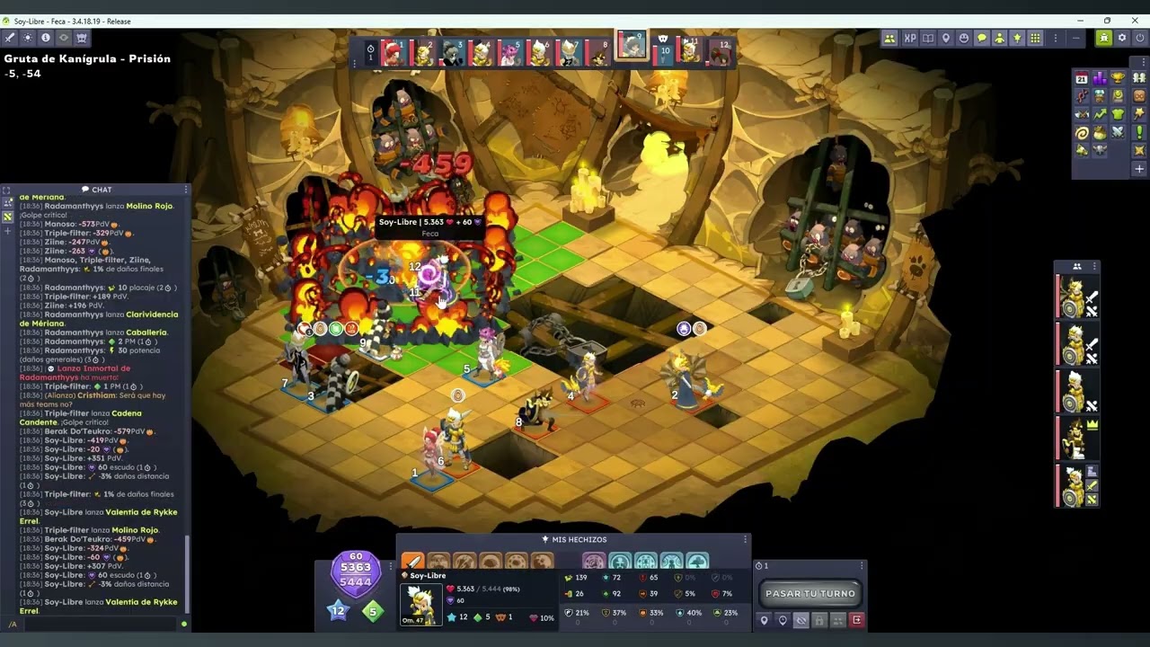 Ziine dofus talkasha #140 pvp 5 vs 5