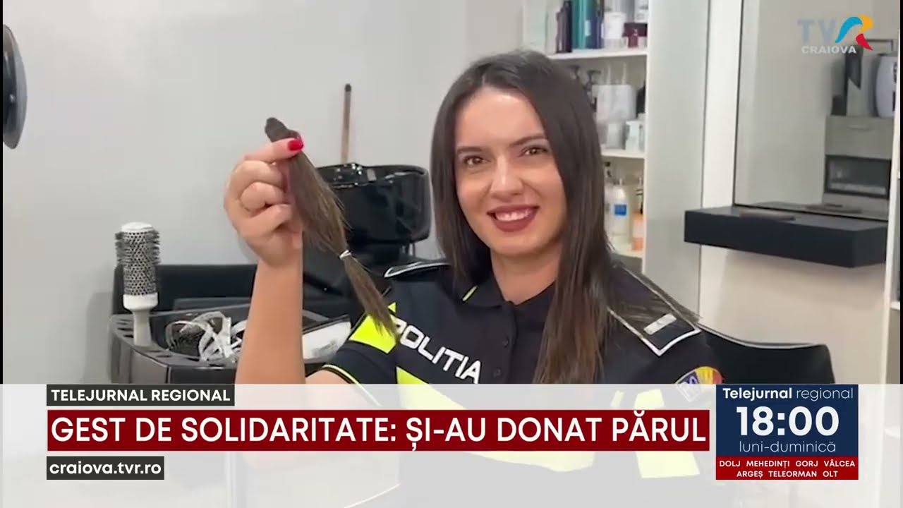 GEST DE SOLIDARITATE: ȘI-AU DONAT PĂRUL