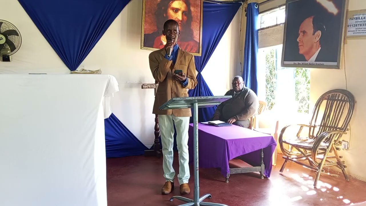 The author of life by bro Kennedy |  Bungoma bible believers church 