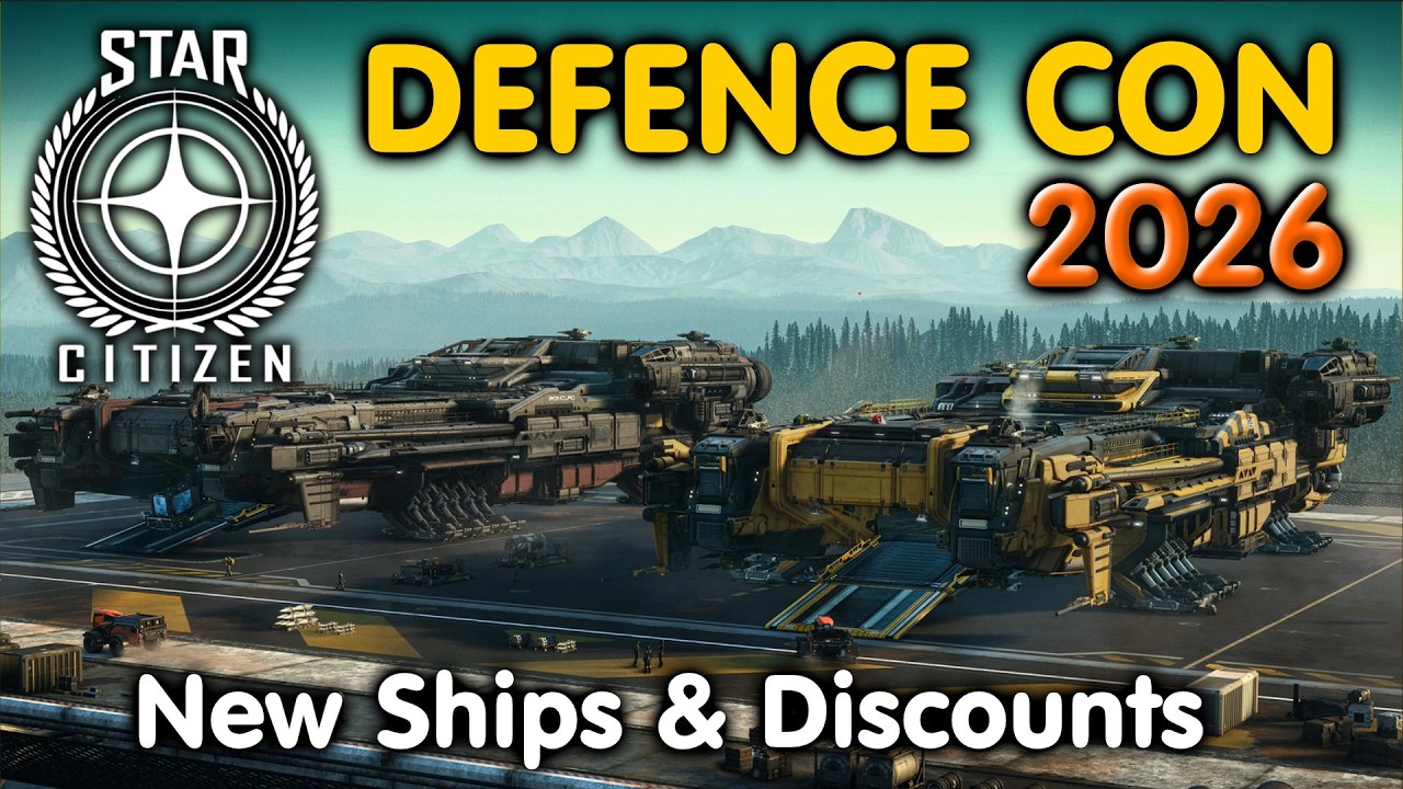 Star Citizen DEFENCE CON 2026! Новые корабли и скидки!