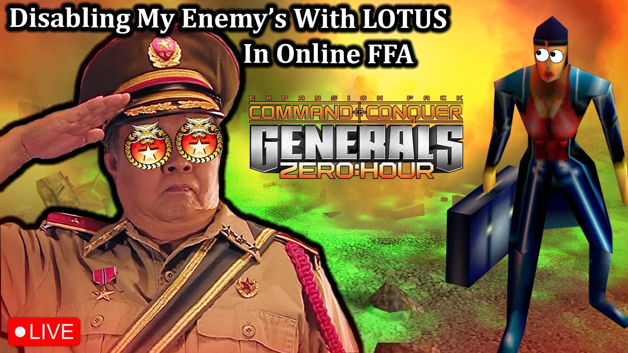 🔴LIVE - Expanding China Borders on GeneralsOnline | C&C Generals Zero hour!!