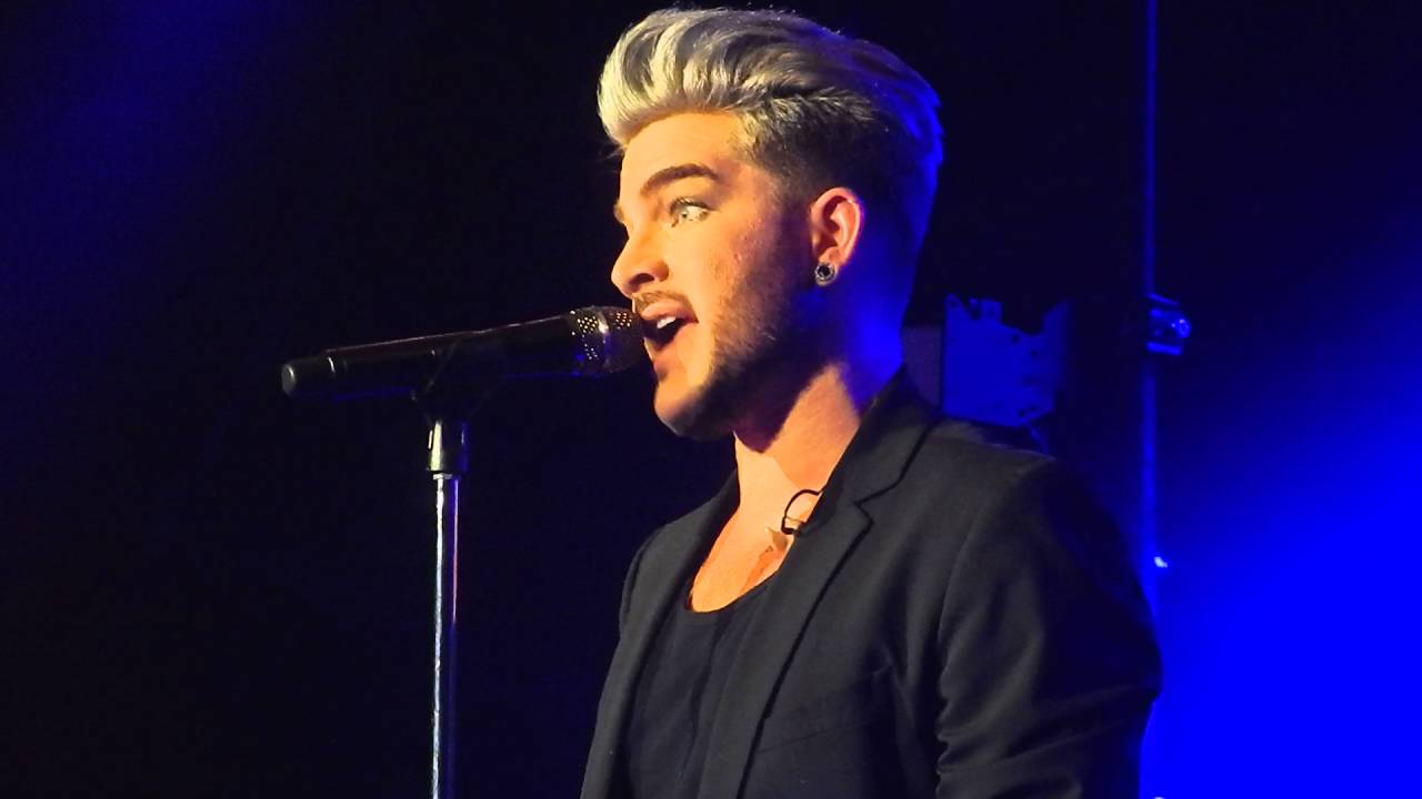 Adam Lambert speech and 