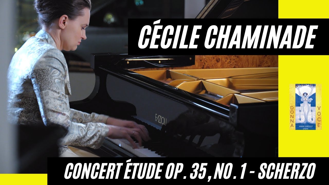 Ep. 33. Cecile Chaminade Concert Etude Op.35 No. 1 - Scherzo. Anna Shelest, piano